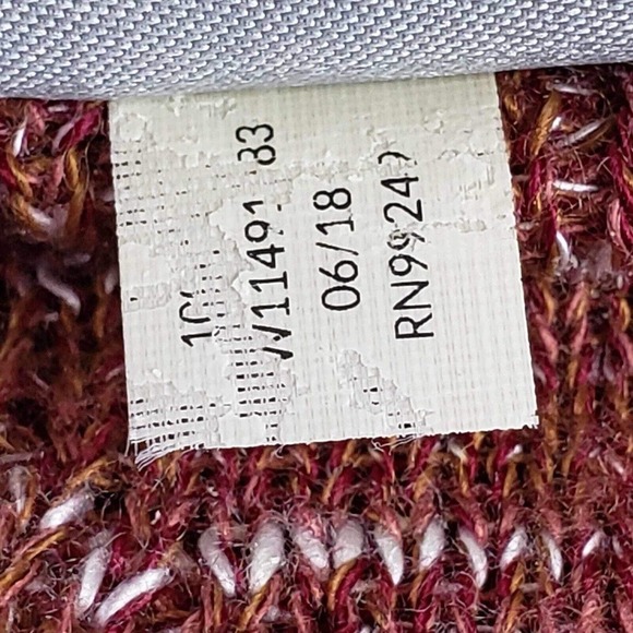 Catherines Cardigan Womens Plus 1X Brown Neutral Tan LS Lightweight Sweater Hood - Picture 7 of 10